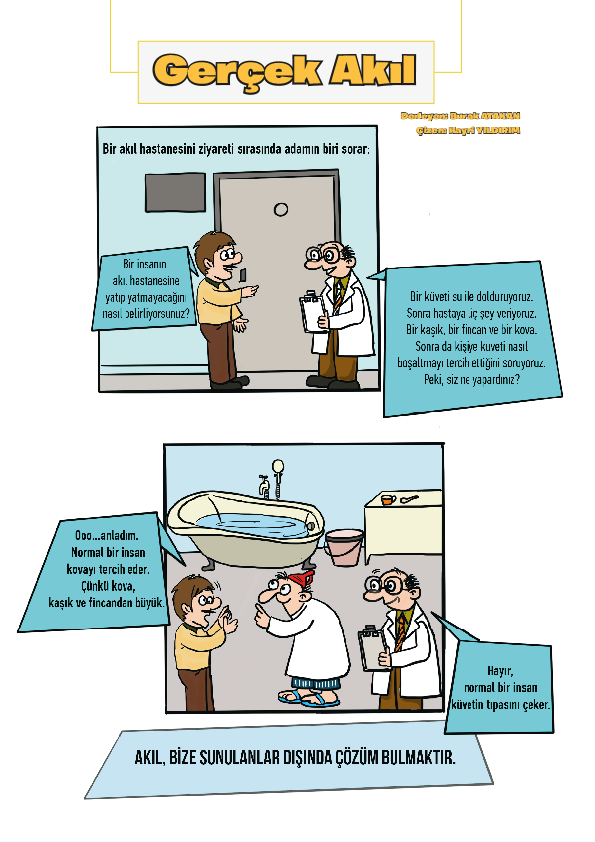 Gerçek Akıl-Hikayeler-Güvenilir Çocuk Dergisi