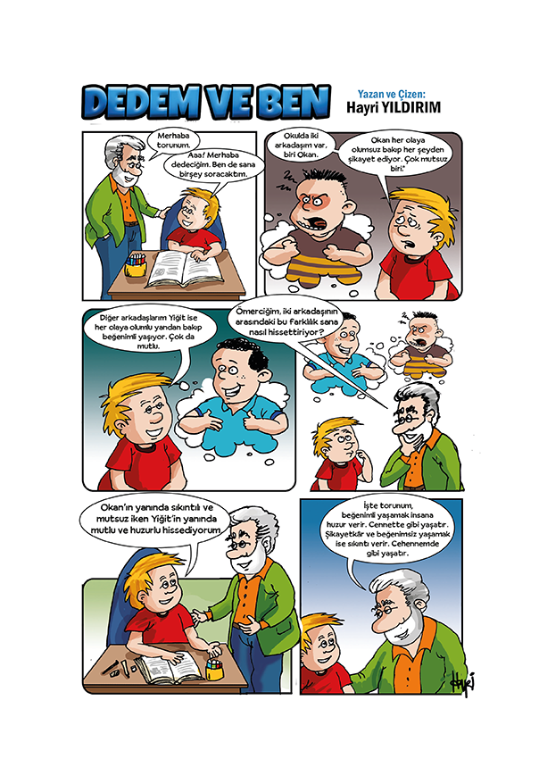 Dedem ve Ben-Hikayeler-Güvenilir Çocuk Dergisi
