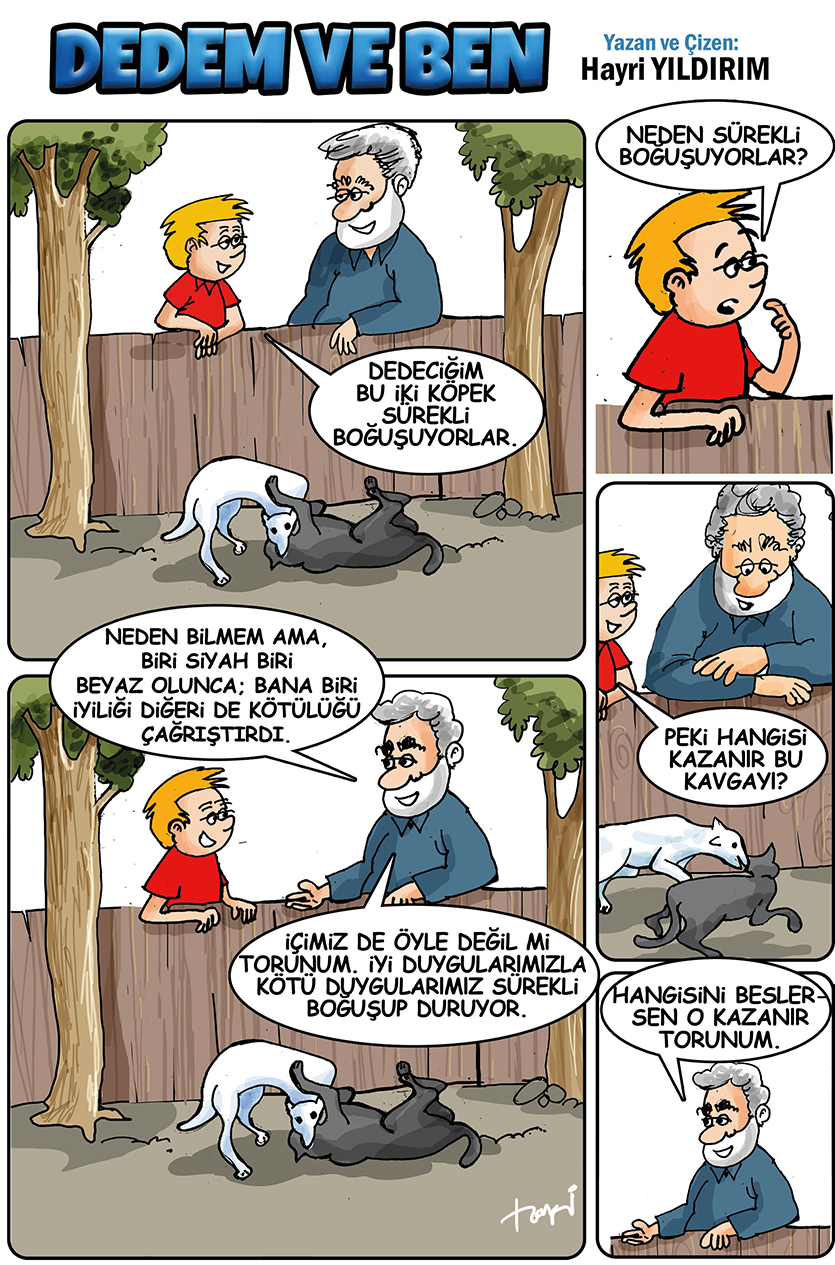 Dedem ve Ben-Hikayeler-Güvenilir Çocuk Dergisi