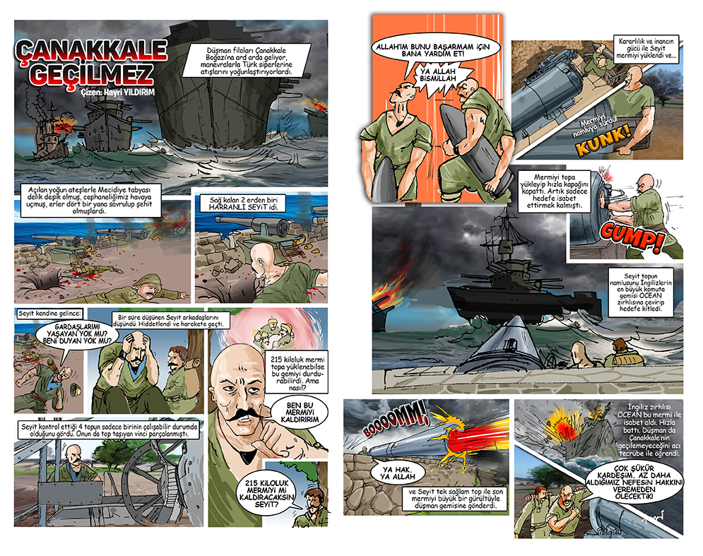 Çanakkale Geçilmez-Hikayeler-Güvenilir Çocuk Dergisi