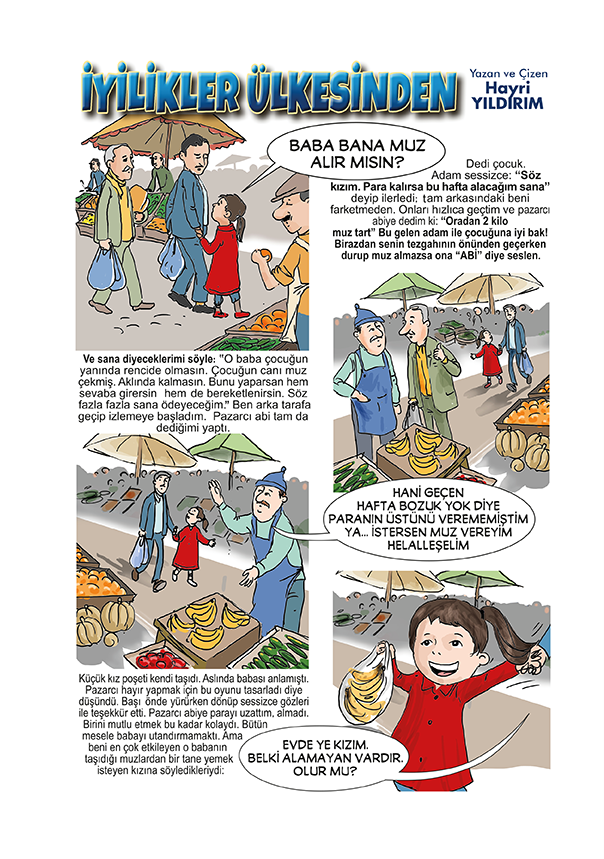 İyilikler Ülkesinden-Hikayeler-Güvenilir Çocuk Dergisi