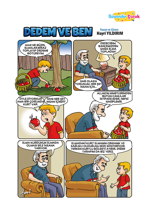 Dedem ve Ben-Hikayeler-Güvenilir Çocuk Dergisi