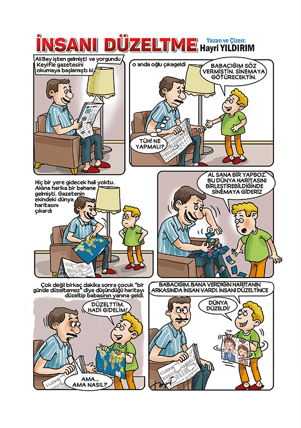 İnsanı Düzeltme-Hikayeler-Güvenilir Çocuk Dergisi