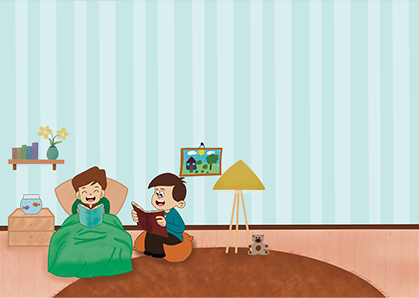 Eymen in  Dua Sevinci-Hikayeler-Güvenilir Çocuk Dergisi