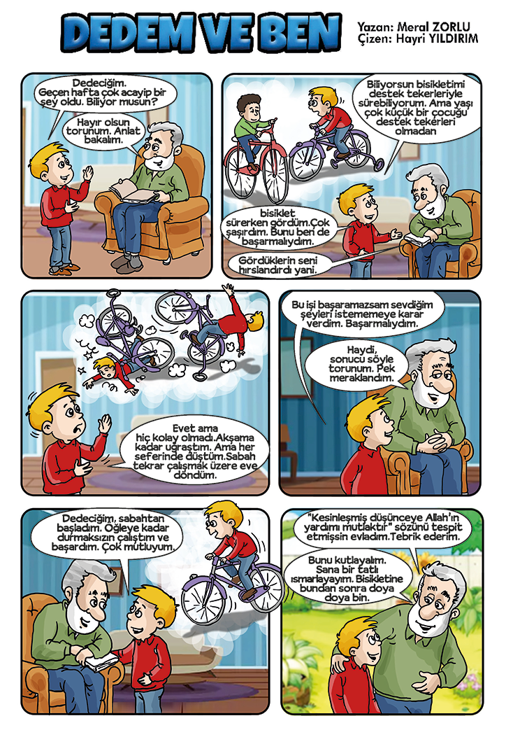 Dedem ve Ben-Hikayeler-Güvenilir Çocuk Dergisi