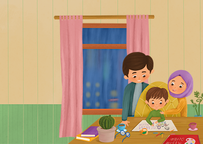 Anne Baba Sevgisi-Hikayeler-Güvenilir Çocuk Dergisi