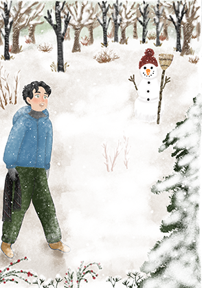 Kar Tanesiyle Gelen Mutluluk-Hikayeler-Güvenilir Çocuk Dergisi