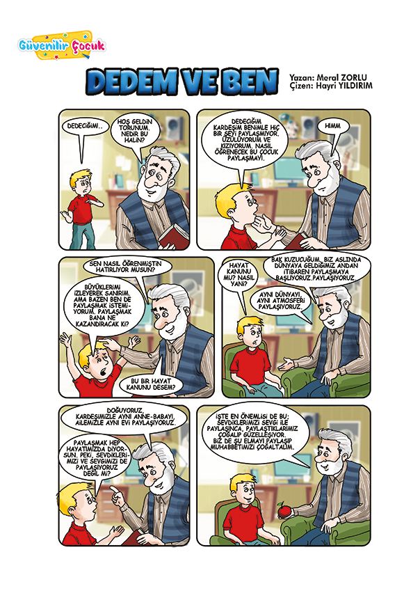 Dedem ve Ben-Hikayeler-Güvenilir Çocuk Dergisi
