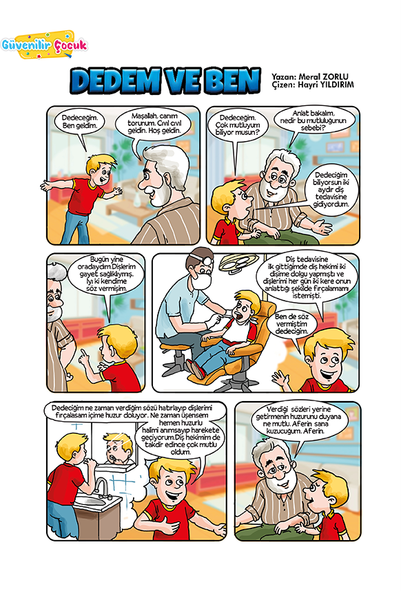 Dedem ve Ben-Hikayeler-Güvenilir Çocuk Dergisi