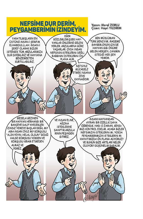 Karikatür-Hikayeler-Güvenilir Çocuk Dergisi