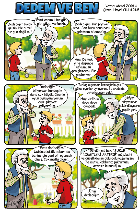 Dedem ve Ben-Hikayeler-Güvenilir Çocuk Dergisi