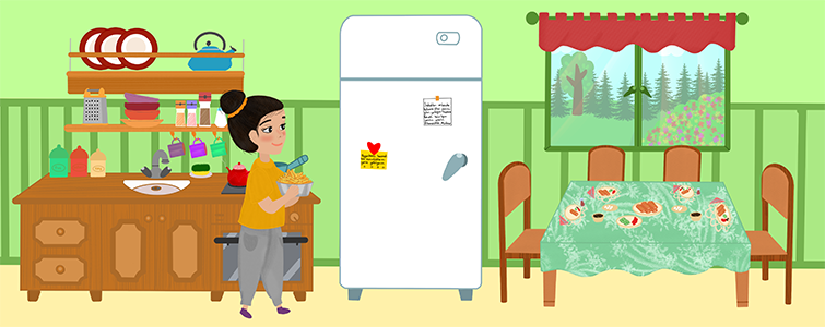 Kahvaltı Sofrası-Hikayeler-Güvenilir Çocuk Dergisi