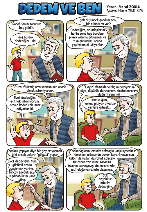 Dedem ve Ben-Hikayeler-Güvenilir Çocuk Dergisi