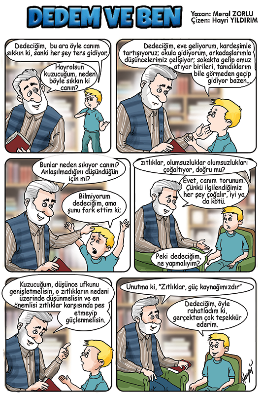 Dedem ve Ben-Hikayeler-Güvenilir Çocuk Dergisi