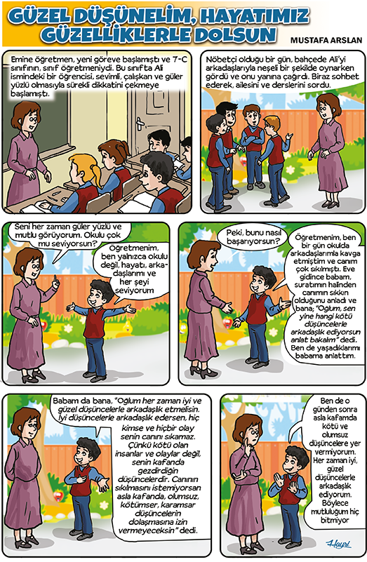 Karikatür-Hikayeler-Güvenilir Çocuk Dergisi