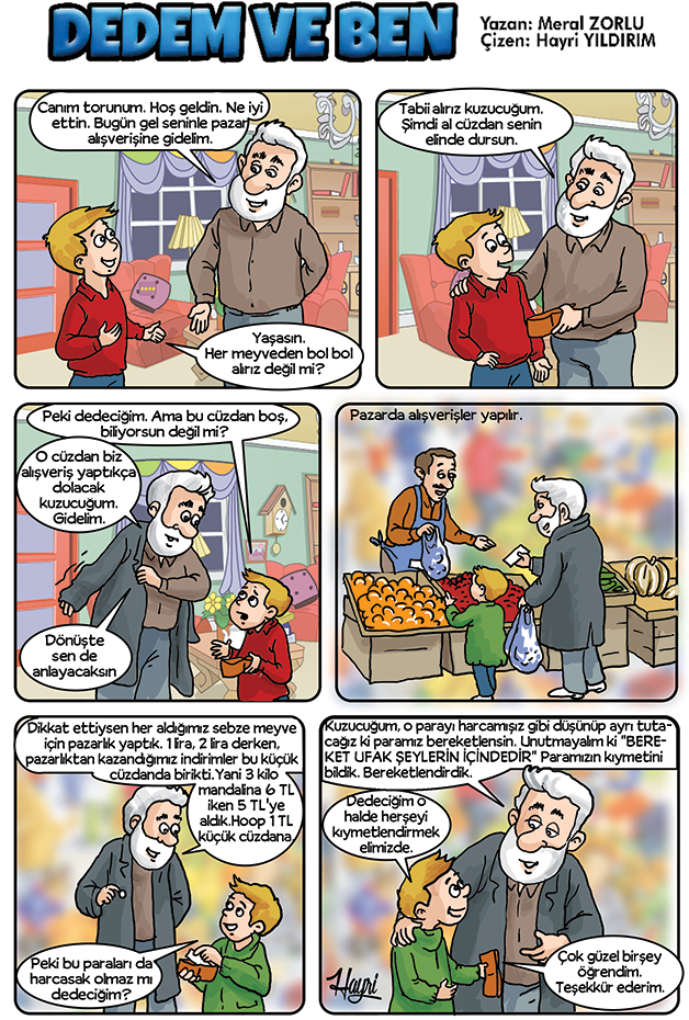 Dedem ve Ben-Hikayeler-Güvenilir Çocuk Dergisi